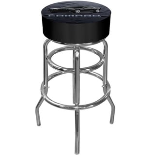 Trademark Officially Licensed GM Camaro Padded Bar Stool