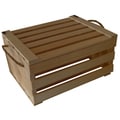 Large Covered Wooden Crate