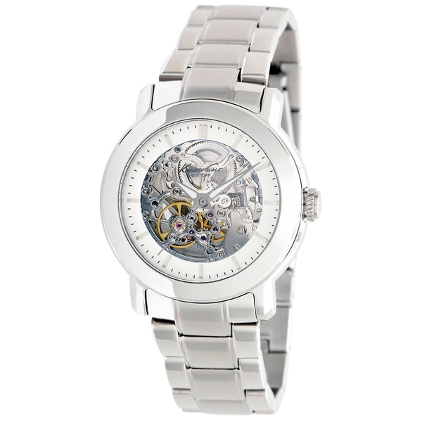 Kenneth Cole Women's 'Automatics' Silver Stainless Steel Automatic Watch