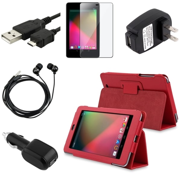 BasAcc Case/ Screen Protector/ Chargers/ Headset for Google Nexus 7