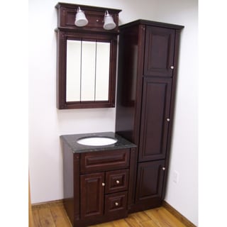 Buy Cheap Four-Piece Heritage Cherry Bathroom Set