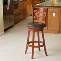 Eclipse Brown Swivel Barstool