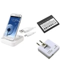 BasAcc Battery/ Cradle/ Charger Adapter for Samsung Galaxy S III/ S3