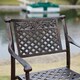 Christopher Knight Home Sebastian Cast Aluminum Barstool (Set of 2)