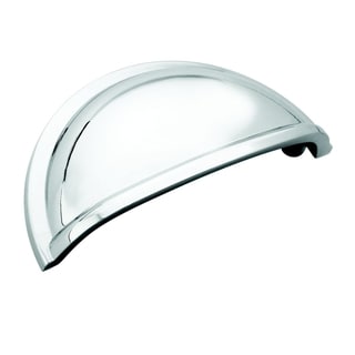 Amerock Traditional Polished Chrome Cup Pull (Pack of 5)