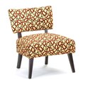 Frisbee Cardinal Metro Accent Chair
