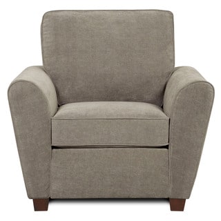 Newport Furniture 'Hobbs' Grey Chenille Chair