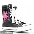 Playboy Women's Mid-top Lace-up Sneakers