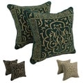 Chenille Corded Byzantium Throw Pillows (Set of 2)