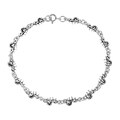Silver Petite Walking Unicorn Link Bracelet (Thailand)
