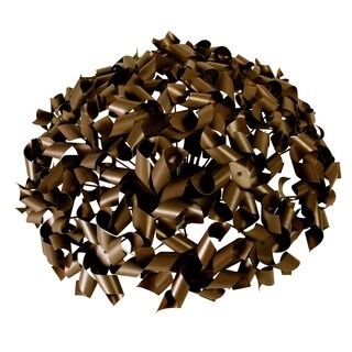 Varaluz Pinwheel 8-light Chocolate Flush Mount