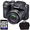 Samsung WB100 16MP Digital Camera with 8GB Bundle