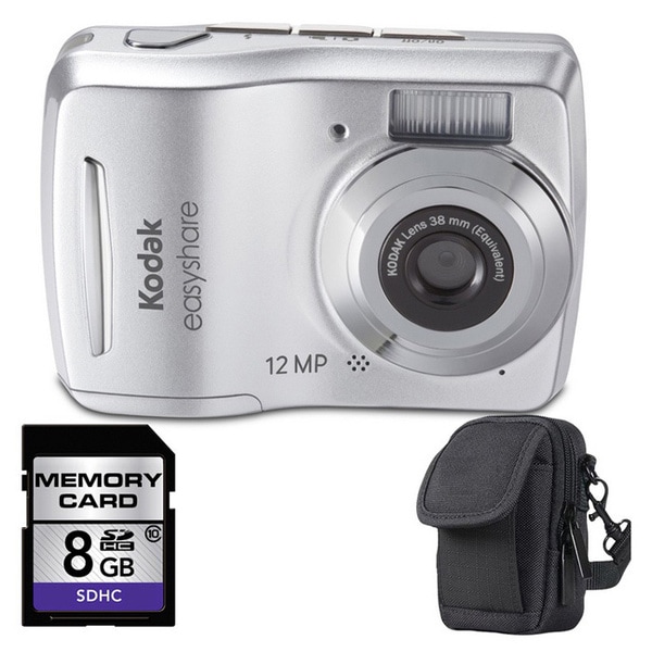 Kodak EasyShare C1505 12MP Digital Camera with 8GB Bundle