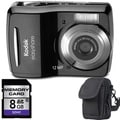Kodak EasyShare C1505 12MP Digital Camera with 8GB Bundle