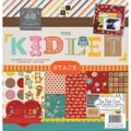 Kidlet Paper Stack 12"X12" 48/Sheets-24 Designs/2 Each