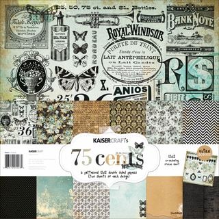 75 Cents Paper Pack 12"X12"-