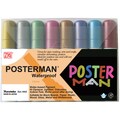 Zig Posterman B&B Metallic Marker Set 8/Pkg-