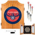 Officially Licensed NBA Wood Dart Cabinet Set