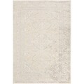 Bent Traditional Ivory Oriental Rug (7'6 x 10'6)