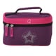 Obersee Bling Rhinestone Star Train Case Toiletry / Accessory Bag