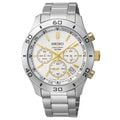 Seiko Women's Stainless Steel 3-hand Chronograph Watch