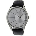 Calvin Klein Men's Deluxe Leather Watch