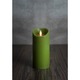 MYSTIQUE FLAMELESS CANDLE GREEN SMOOTH