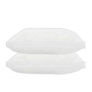 Home Accents Twill Feather Gusseted Jumbo-size Pillow (Set of 2)