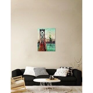 Oliver Gal Artist Co. 'San Francisco Colors' Gallery-wrapped Canvas Art