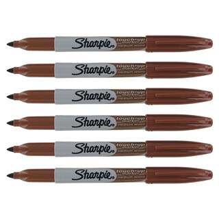 Sharpie Touch-Up Medium Wood Permanent Furniture Markers (Pack of 6)