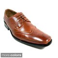 Delli Aldo Men's Wing Tip Lace-up Oxford Shoes