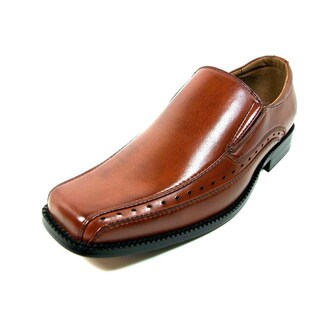 Delli Aldo Men's Slip-on Square Toe Loafers
