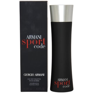 Giorgio Armani 'Code Sport' Men's 4.2-ounce Eau de Toilette Spray
