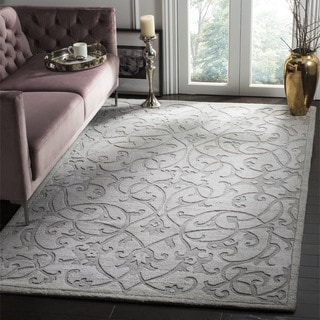 Handmade Irongate Grey New Zealand Wool Rug (3' x 5')