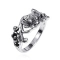 Sterling Silver Ethereal Romance Floral Ring (Thailand)