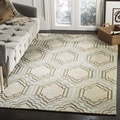 Handmade Avant-garde Morocco Beige Rug (9' x 12')