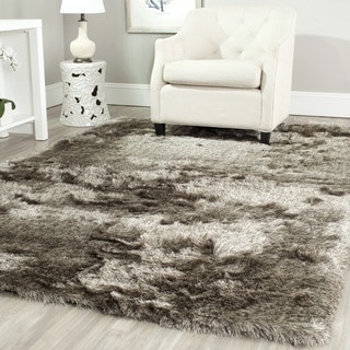 Silken Sable Brown Shag Rug (10' x 14')