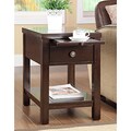 Cappuccino Hardwood Side Table