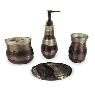 Veratex Horizons 4-piece Bath Accessory Set