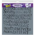 Crafter's Workshop Templates 12"X12"-Roman Letters