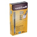 Uni-Ball Vision Exact Blue Ink Micro Point .5-mm Rollerball Pens (Pack of 12)