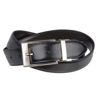 Joseph Abboud Men's Burnished Reversible Leather Belt