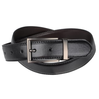 Joseph Abboud Men's Smooth Reversible Leather Belt