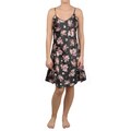 Tressa Designs Women's Contemporary Plus Floral Satin Chemise Nightie