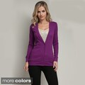 Stanzino Women's Button-up Front Pocket Cardigan