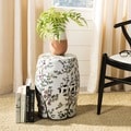 Safavieh Paradise Sanctuary White Ceramic Garden Stool
