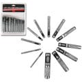 Trademark Tools Deluxe Carbon Steel Heat Treated 12-piece Hollow Punch Set