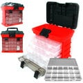 Stalwart 73-compartment Durable Plastic Storage Tool Box