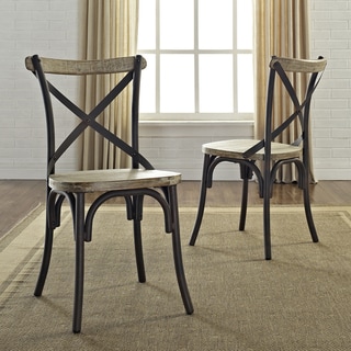 See Reviews Urban Reclamation Solid Wood Dining Chairs (Set of 2)