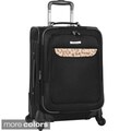 Anne Klein 2757C Cross Country 20-inch Expandable Spinner Carry-On Upright